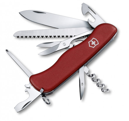 Victorinox Солдатский нож с фиксатором лезвия OUTRIDER красный  0.9023