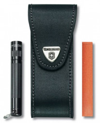Victorinox Чехол кожаный черный  4.0523.32, для Services pocket tools 111mm, Pocket Multi Tools lock-blade 111 mm, Swiss Tools Spirit, Swiss Tools, 3 уровня