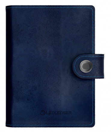 Кошелек Led Lenser Lite Wallet 502397 синий натур.кожа