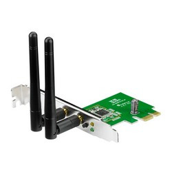 Беспроводной сетевой адаптер ASUS PCE-N15,Wireless PCI-E Adapter, 802.11b/g/n, До 300 Мбит/сек