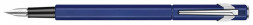 Ручка перьевая Carandache Office 849 Classic (840.159) Matte Navy Blue M перо сталь нержавеющая подар.кор.