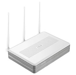 Беспроводной ADSL-Роутер ASUS DSL-N13, стандарт 802.11n, 1xADSL 2/2+, 4хLAN, 2xUSB2.0, 3 антенны, до 300 Мбит/с