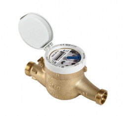 Домовой счетчик воды MNK-RP-N, 40°C, DN 15, Qn 2,5, L 170 mm, без присоед. 100 L