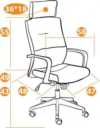 MODERN-10, кресло офисное