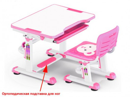 BD-08 Teddy Комплект мебели (столик + стульчик)