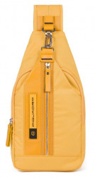 Рюкзак слинг Piquadro Bios CA4536BIO/G желтый нейлон