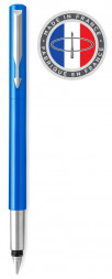 Ручка перьевая Parker Vector Standard F01 (2025446) синий F подар.кор.