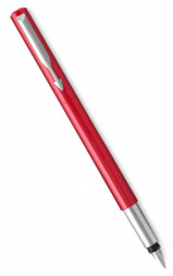 Ручка перьевая Parker Vector Standard F01 (2025420) красный F подар.кор.