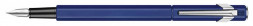 Ручка перьевая Carandache Office 849 Classic (842.159) Matte Navy Blue EF перо сталь нержавеющая подар.кор.