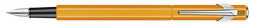 Ручка перьевая Carandache Office 849 Fluo (842.030) оранжевый флуоресцентный EF перо сталь нержавеющая подар.кор.