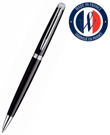 Ручка шариковая Waterman Hemisphere (S0920570) Mars Black CT M синие чернила подар.кор.