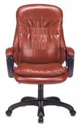 Кресло руководителяT-9950LT коричневый Boroko-37 искусственная кожа крестовина пластик