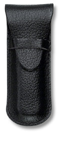 Victorinox Чехол кожаный черный  4.0666, для Swiss Army Knives or EcoLine 84 mm, толщина ножа 2 уровня, в блистере