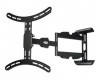 Кронштейн для телевизора Hama H-108712 черный 32&quot;-65&quot; макс.25кг настенный поворотно-выдвижной и наклонный