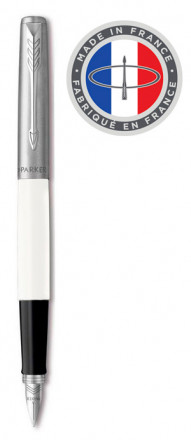 Ручка перьевая Parker Jotter Original F60 (R2096896) White CT F подар.кор.