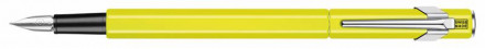Ручка перьевая Carandache Office 849 Fluo (842.470) желтый флуоресцентный EF перо сталь нержавеющая подар.кор.
