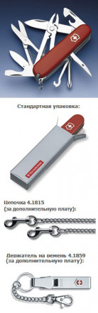 Victorinox Офицерский нож DELUXE TINKER 91 мм. красный  1.4723