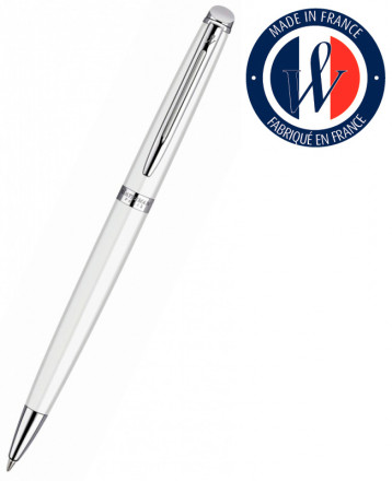 Ручка шариковая Waterman Hemisphere (S0920970) White CT M синие чернила подар.кор.