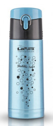 Термос LaPlaya 0.35 L  Safe - Blue Travel Tumbler Bubble, из нержавеющей стали 