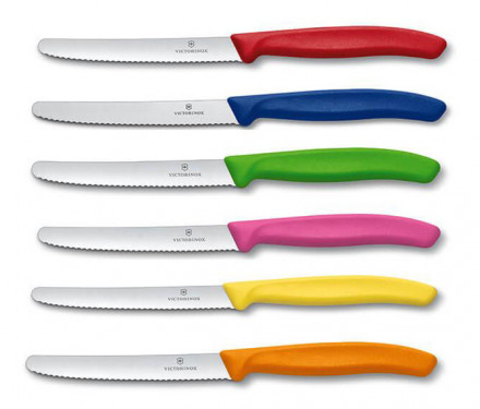Набор ножей кухон. Victorinox Swiss Classic Kitchen (6.7839.6G) компл.:6шт ассорти подар.коробка