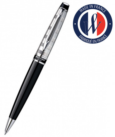 Ручка шариковая Waterman Expert 3 Deluxe (S0952360) Black CT M синие чернила подар.кор.