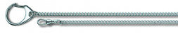 Цепочка Victorinox 4.1813 40см хромированная с кольцом для ключей и карабином