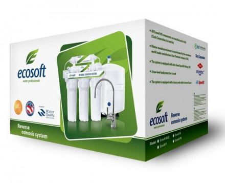 Фильтр обратного осмоса Ecosoft  с насосом 5-50P Standart