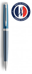 Ручка шариковая Waterman Hemisphere (2118240) Sea Blue M синие чернила подар.кор.